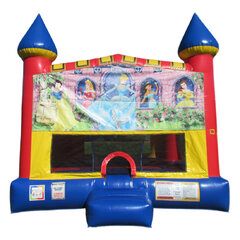 Disney Princess themed bounce house rental