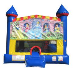 Disney Princess themed 5-in-1 combo bounce house
