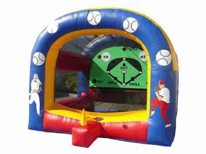Home Run Derby T-ball inflatable game