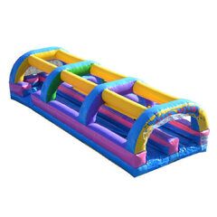 Dual lane slip and slide